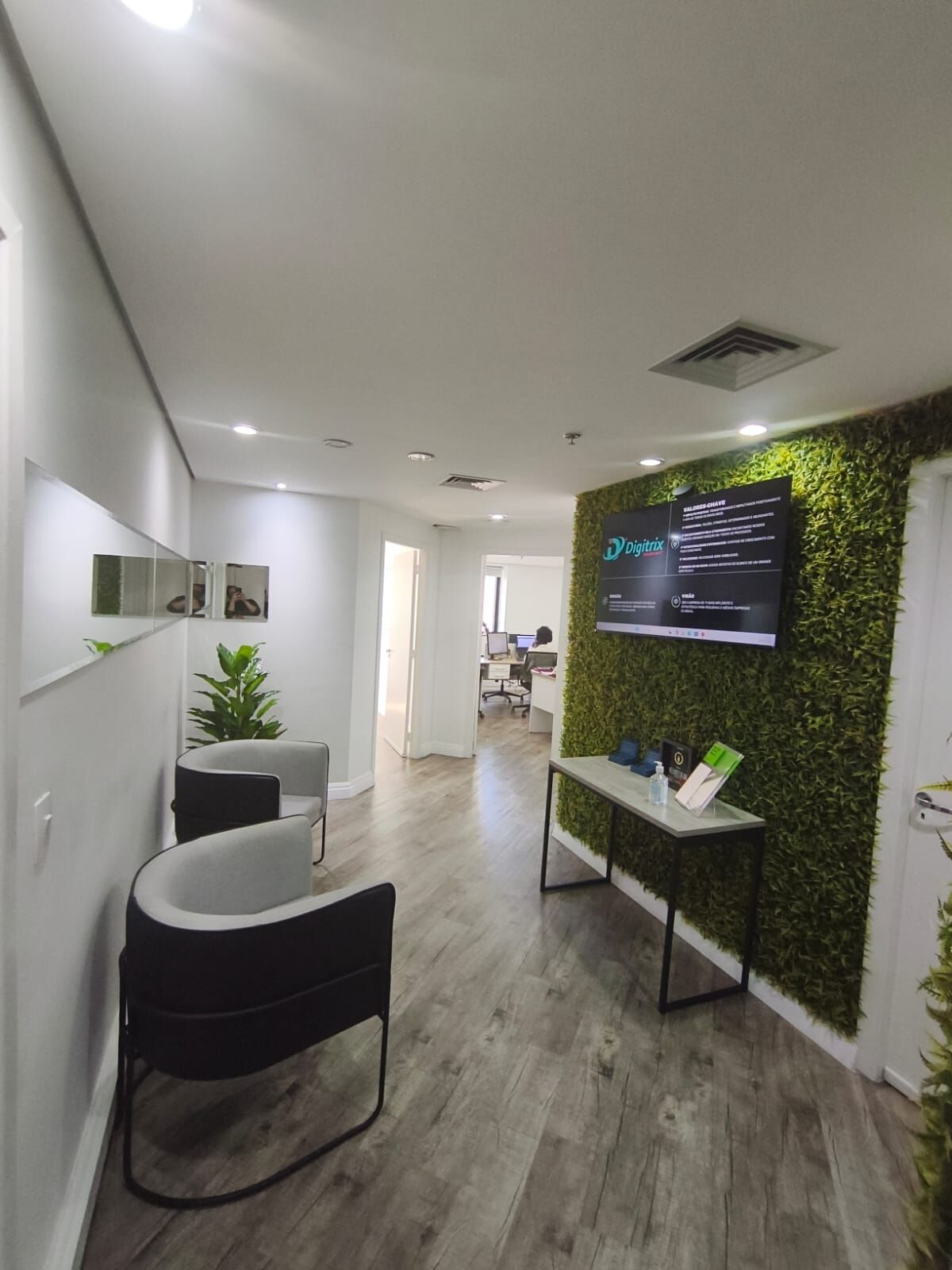 Recepção da Digitrix IT