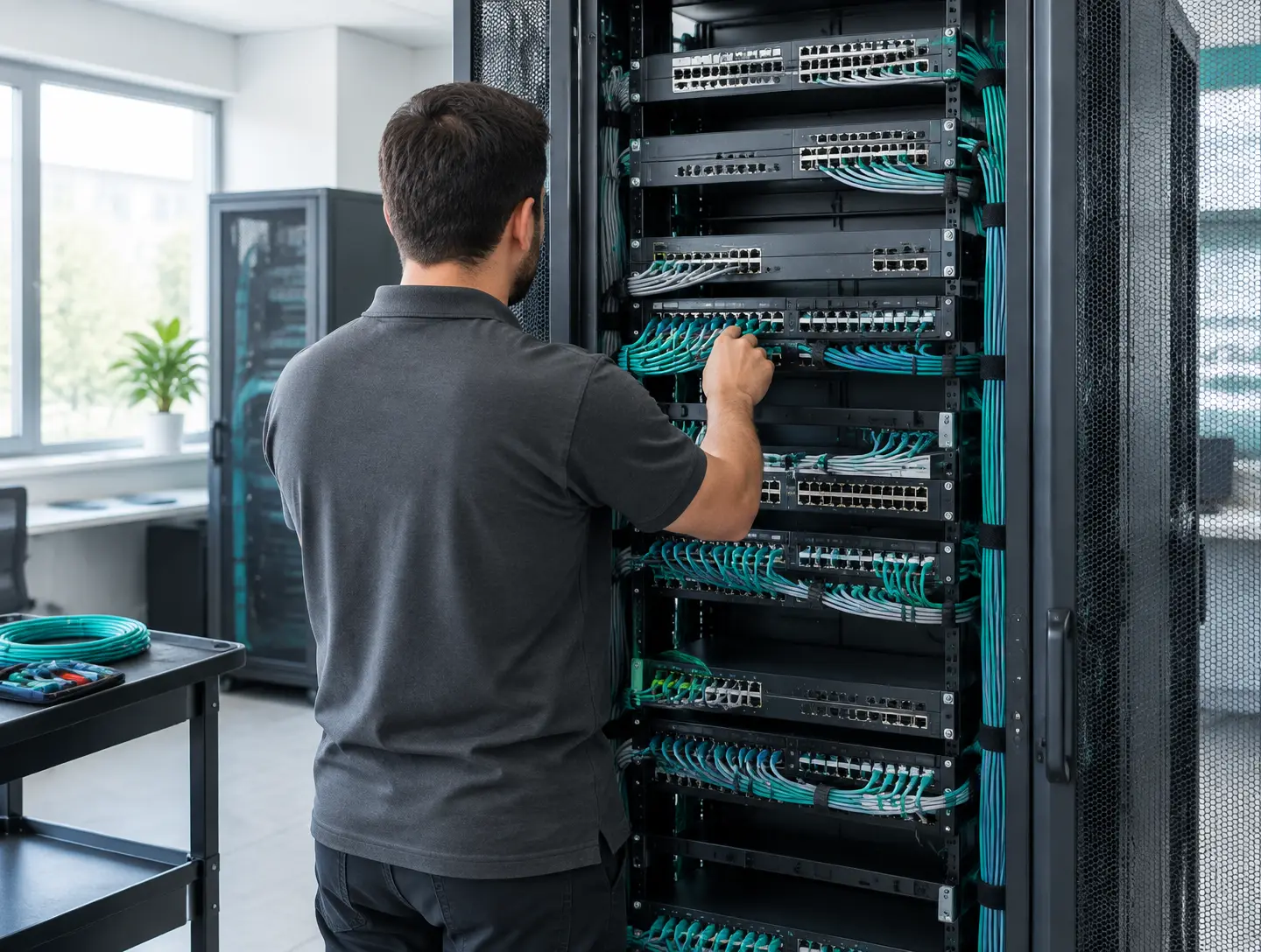 Solução de rede utilizada no serviço de firewall gerenciado Fortinet pela Digitrix
