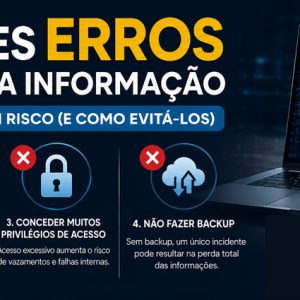 4 Erros de Segurança da Informação que Colocam Empresas em Risco